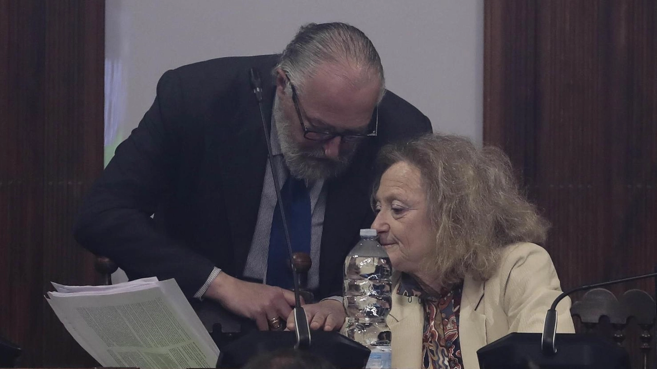 Il sindaco Nicoletta Fabio con il capo di Gabinetto, Alessandro Manganelli