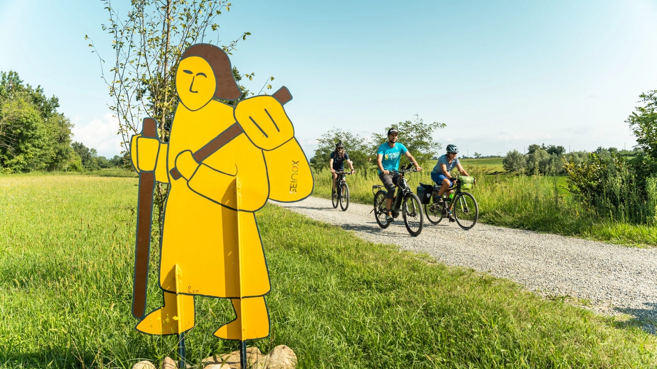 Bicistaffetta Fiab 2025: 460 km da Como a Lucca lungo la Via Francigena