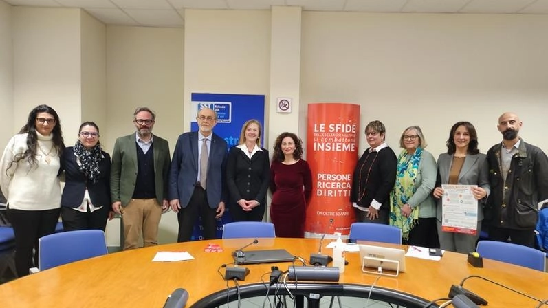 La presentazione del progetto nella sede dell’Asl Toscana sud est