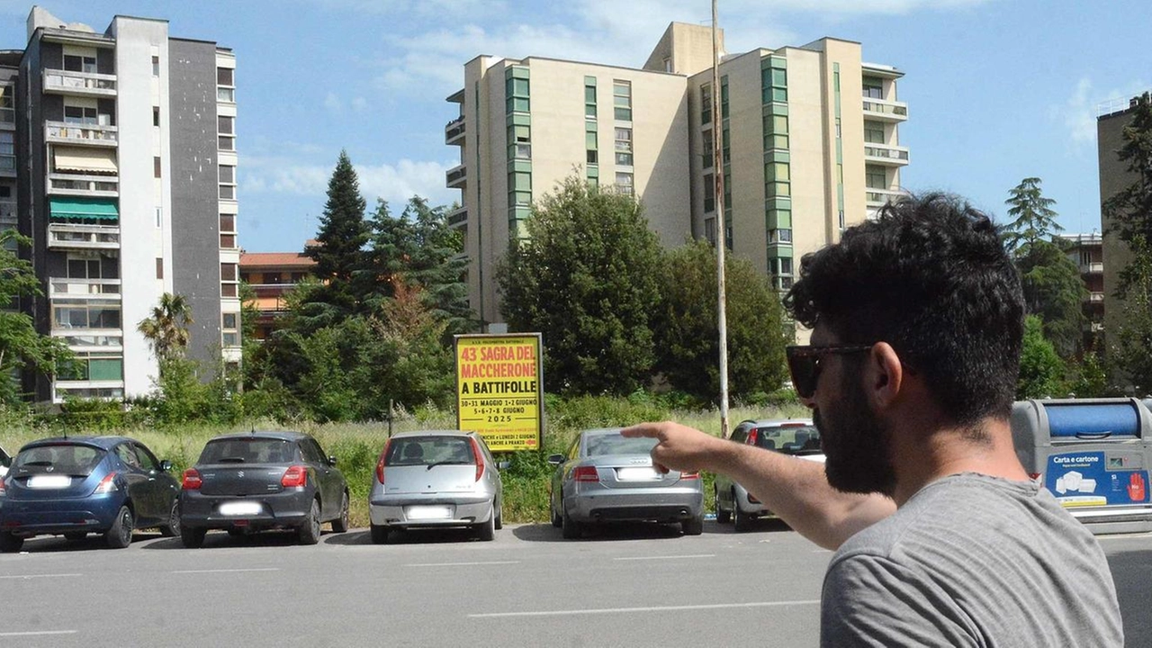 L’area di via Tiziano dove dovrebbero essere costruiti due palazzi