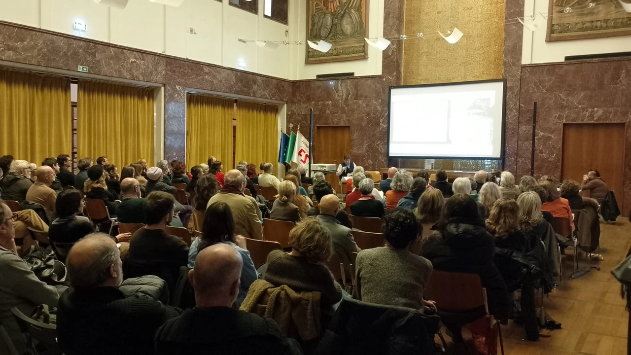 Un momento degli incontri promossi alla Palazzina Reale