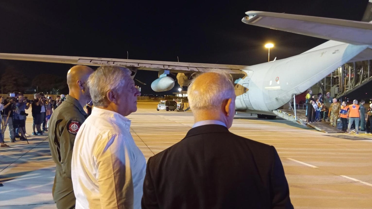 A bordo di un C-130
