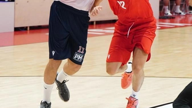 Un allenamento al PalaCarrara (Acerboni/fotoCastellani)