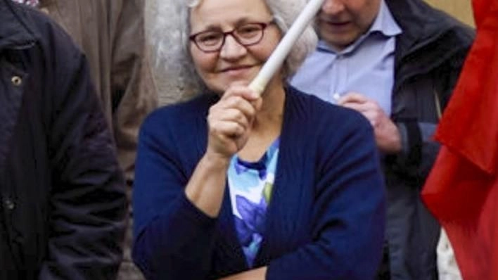 Anna Nocentini, storica consigliera comunale di Firenze per Rifondazione Comunista, è deceduta a causa della Sla. Impegno politico e sociale la caratterizzavano, come ricorda Dmitrij Palagi. Anna Nocentini, storica consigliera comunale di Firenze per Rifondazione Comunista, è deceduta a causa della Sla. Impegno politico e sociale la caratterizzavano, come ricorda Dmitrij Palagi.