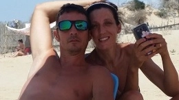 Massimiliano Grillo e Marianna in un momento felice insieme Massimiliano Grillo e Marianna in un momento felice insieme
