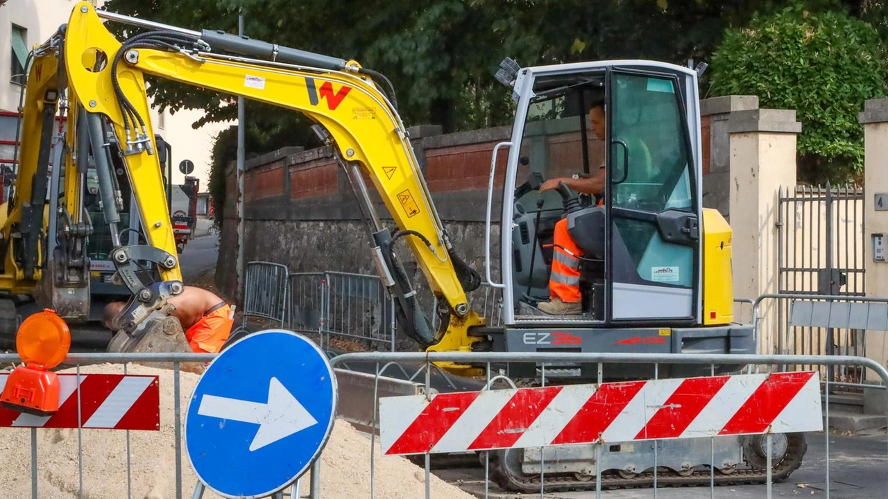 Lavori per la frana di via Vasarolo, in via Marzano e in via Sommovigo Lavori per la frana di via Vasarolo, in via Marzano e in via Sommovigo