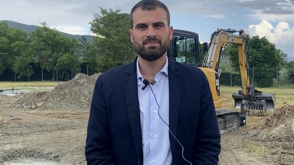 Il sindaco di Bibbiena Filippo Vagnoli,. presidente della Conferenza socio sanitaria dei sindaci del Casentino, si è recato nei giorni scorsi al cantiere Il sindaco di Bibbiena Filippo Vagnoli,. presidente della Conferenza socio sanitaria dei sindaci del Casentino, si è recato nei giorni scorsi al cantiere