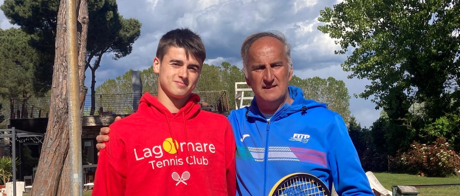 Il giovane tennista giocherà al Foro Italico per vincere la Wild Card verso il torneo principale