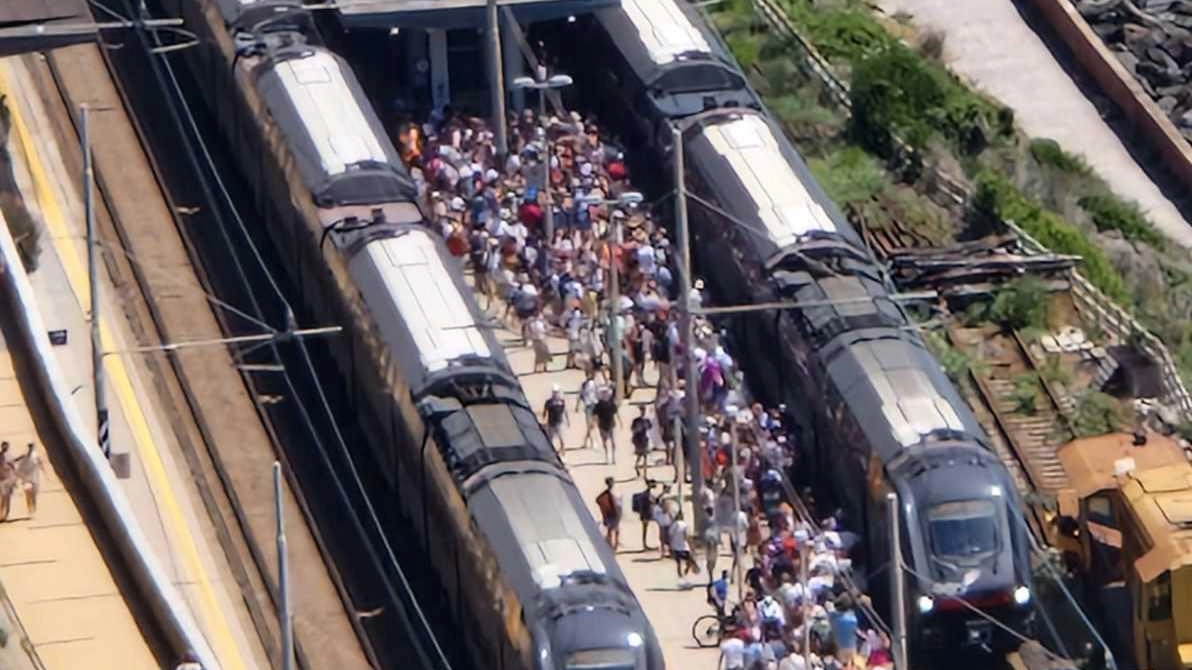 La stazione di Corniglia dove ieri si sono verificati disagi per turisti e pendolari La stazione di Corniglia dove ieri si sono verificati disagi per turisti e pendolari