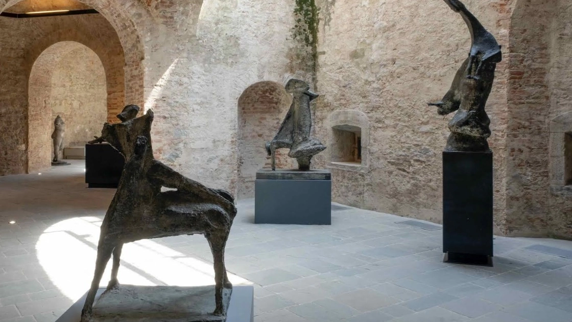 Alcune opere alla mostra Marino Marini Alcune opere alla mostra Marino Marini