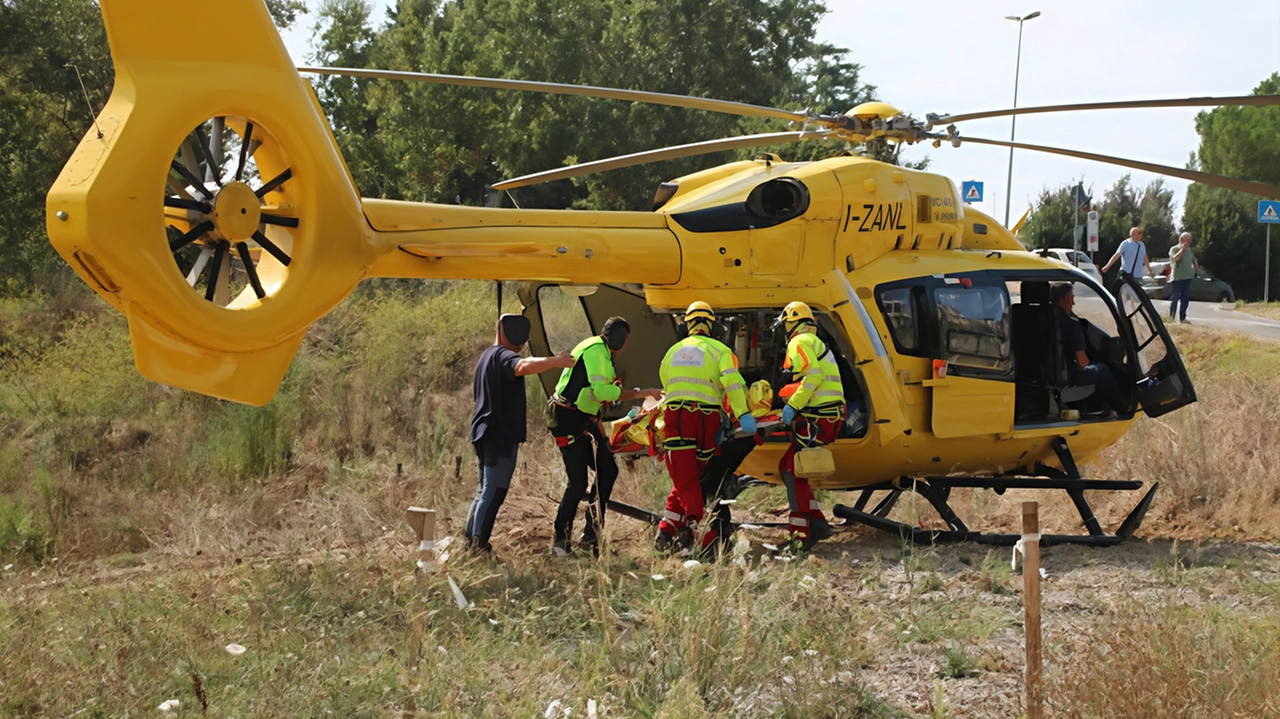 L’uomo colpito da un arresto cardiaco è stato portato col Pegaso a Siena L’uomo colpito da un arresto cardiaco è stato portato col Pegaso a Siena