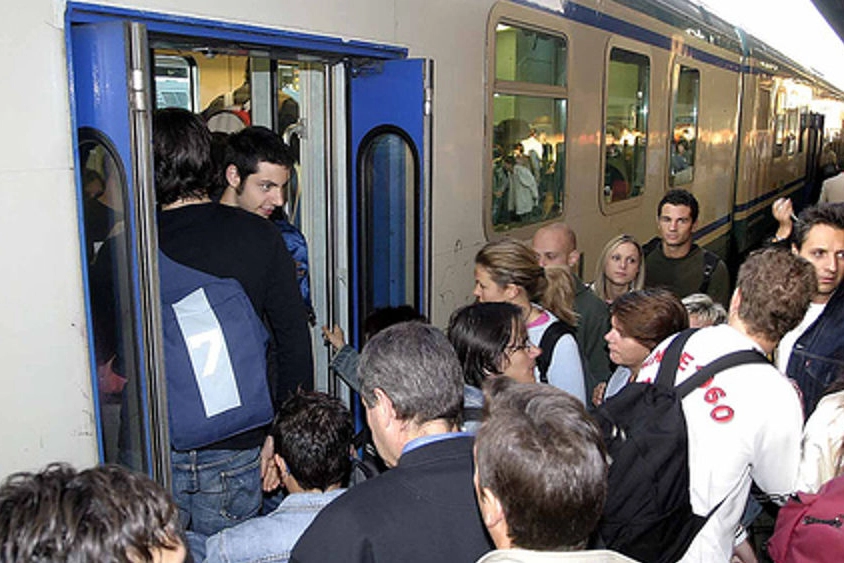 Gennaio nero per i pendolari (Foto di repertorio)