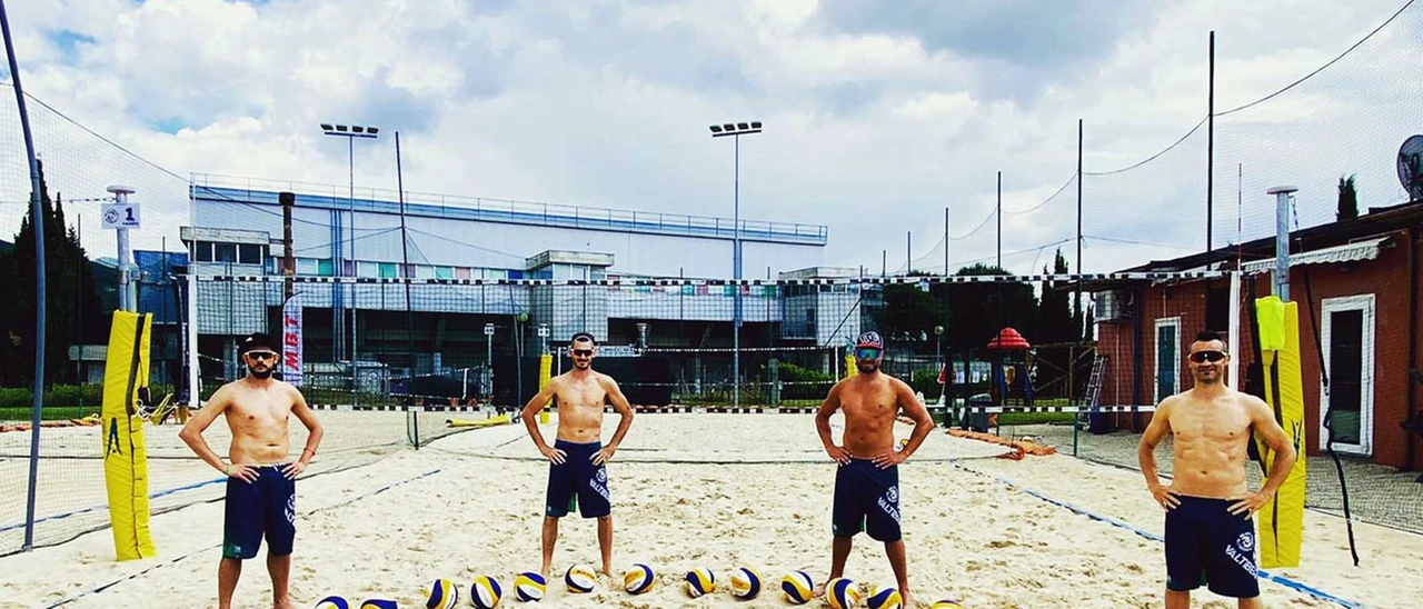 Il biturgense Alberto Acquisti è vicecampione nazionale di beach volley