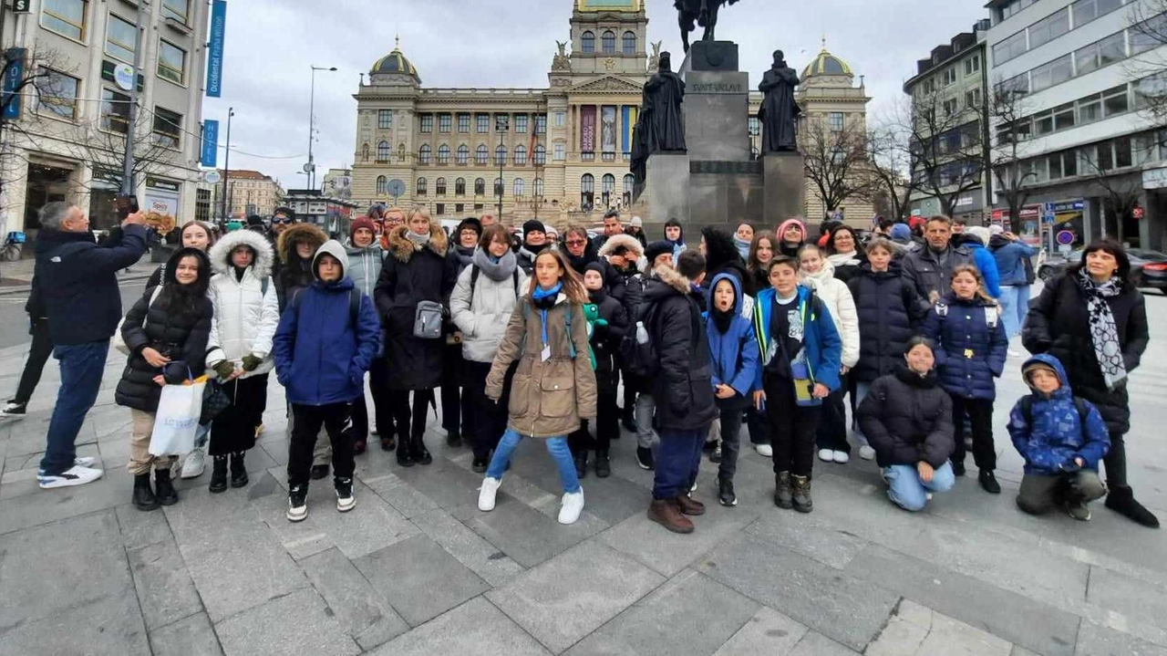 Studenti delle scuole di Figline a Praga per il programma Erasmus+ Studenti delle scuole di Figline a Praga per il programma Erasmus+