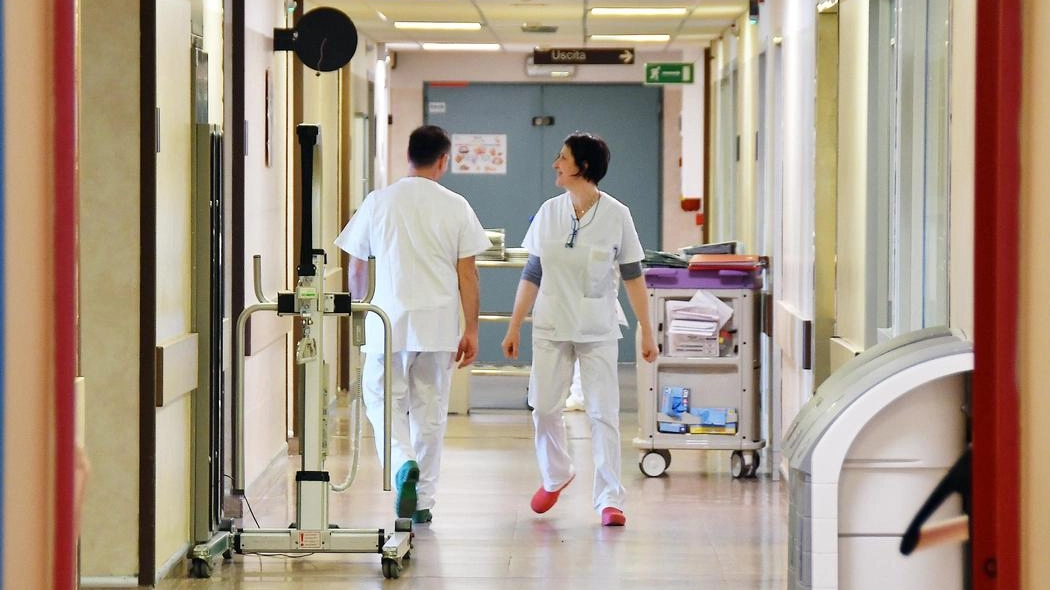 Un reparto di ospedale (. foto di repertorio Un reparto di ospedale (. foto di repertorio