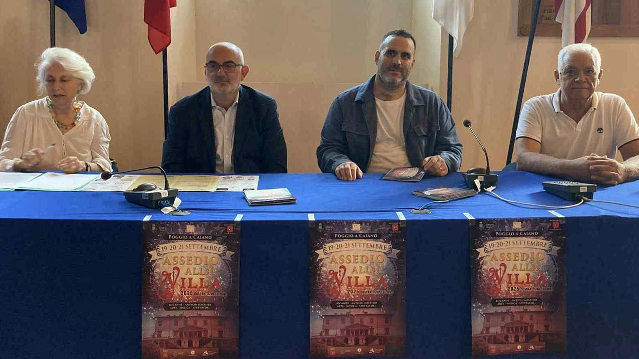 La presentazione dell’Assedio alla Villa, arrivato alla quarantesima edizione