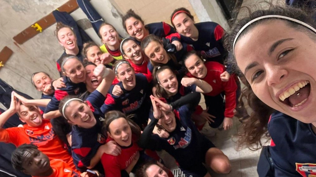 Le ragazze del Rinascita Doccia festeggiano l’approdo in finale di Coppa Italia Le ragazze del Rinascita Doccia festeggiano l’approdo in finale di Coppa Italia