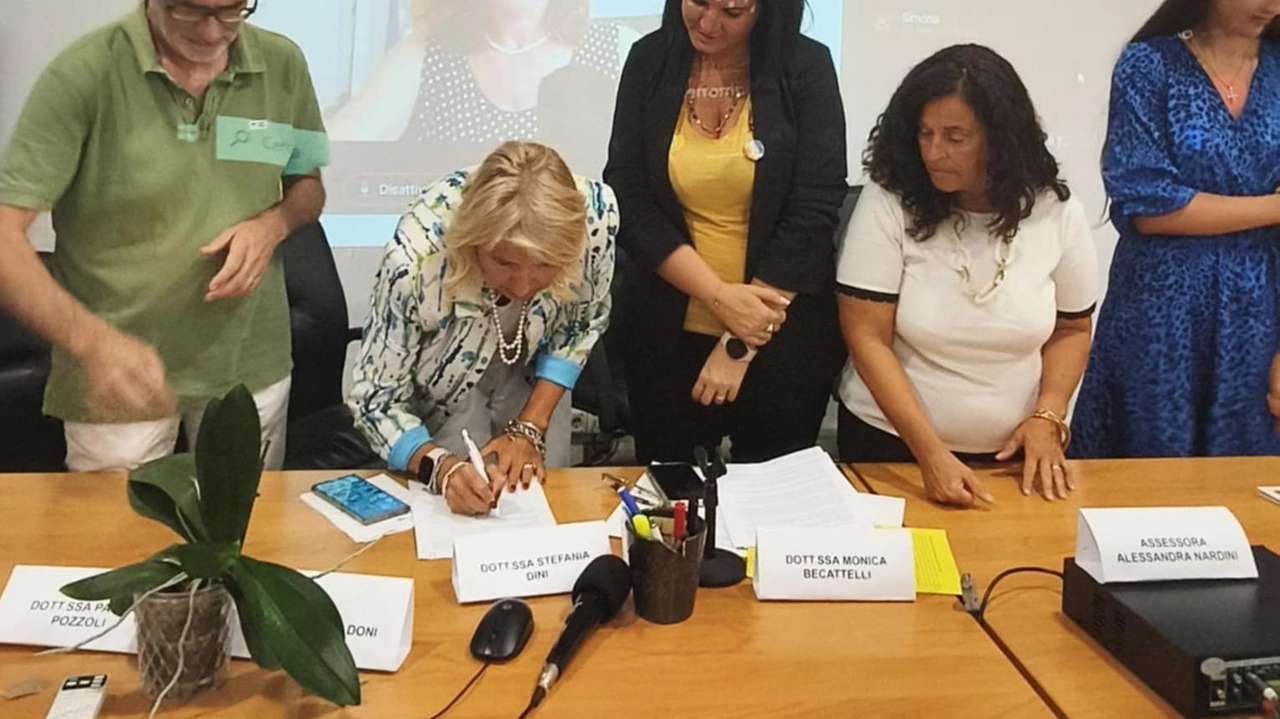 La firma del protocollo. del Servizio Integrato Inclusione e Lavoro La firma del protocollo. del Servizio Integrato Inclusione e Lavoro