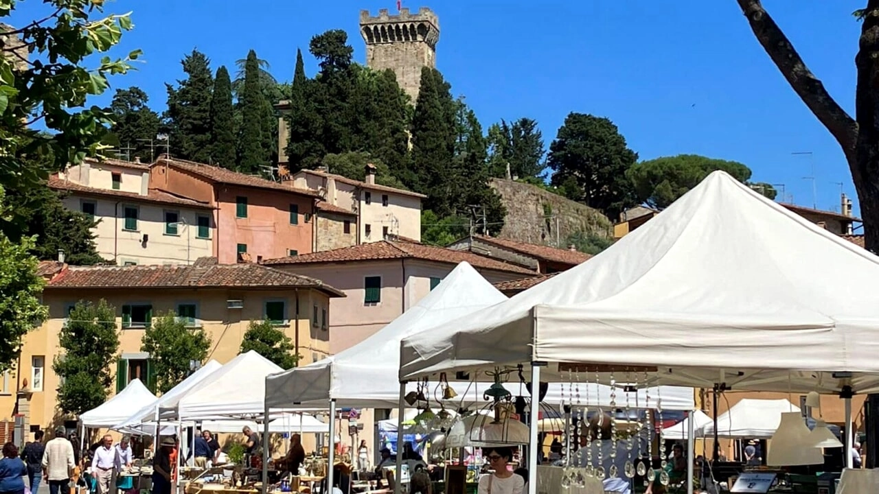 Il mercatino dell'antiquariato di Vicopisano Il mercatino dell'antiquariato di Vicopisano