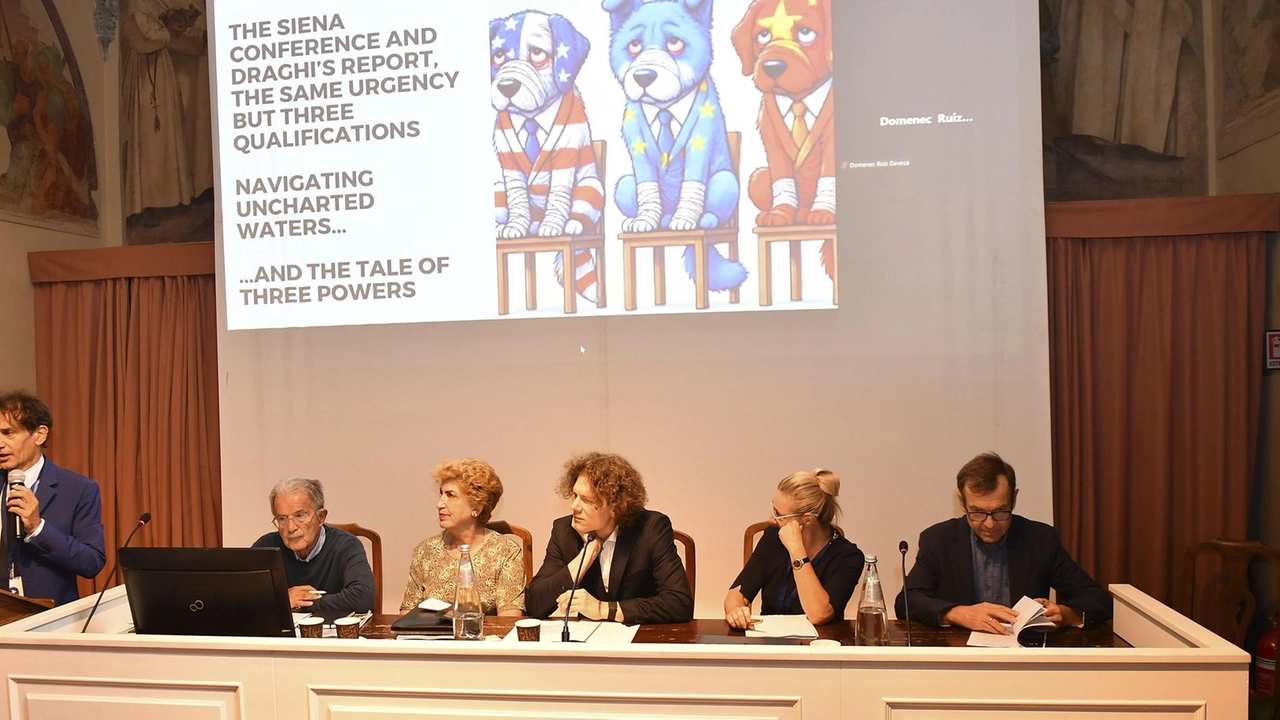 Via al think tank a Pontignano con intellettuali, politici, economisti, giornalisti e studenti . Romano Prodi: "Rassegniamoci a un’Europa a più velocità e avanti con chi ci sta". Via al think tank a Pontignano con intellettuali, politici, economisti, giornalisti e studenti . Romano Prodi: "Rassegniamoci a un’Europa a più velocità e avanti con chi ci sta".