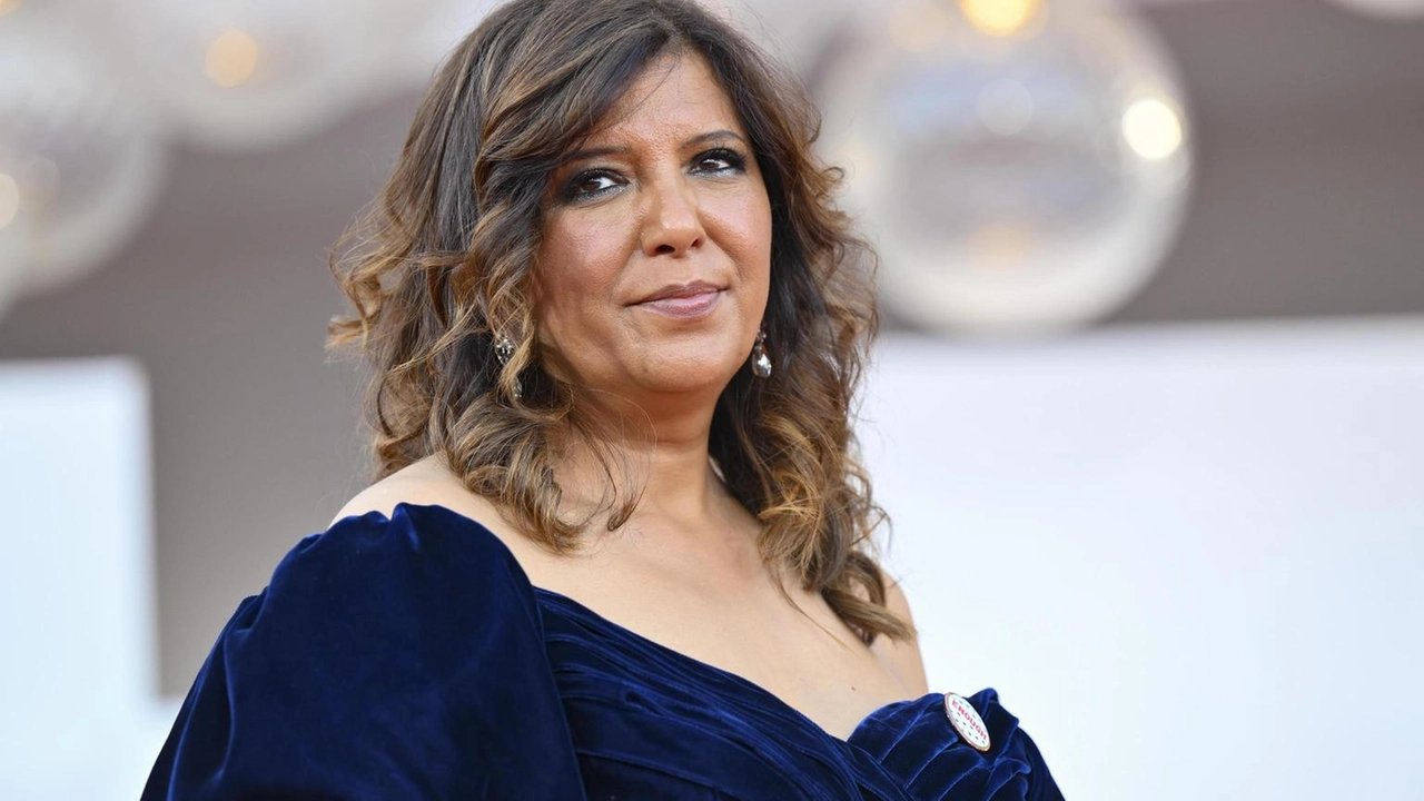 Standing ovation per la regista tunisina Kaouther Ben Hania Standing ovation per la regista tunisina Kaouther Ben Hania