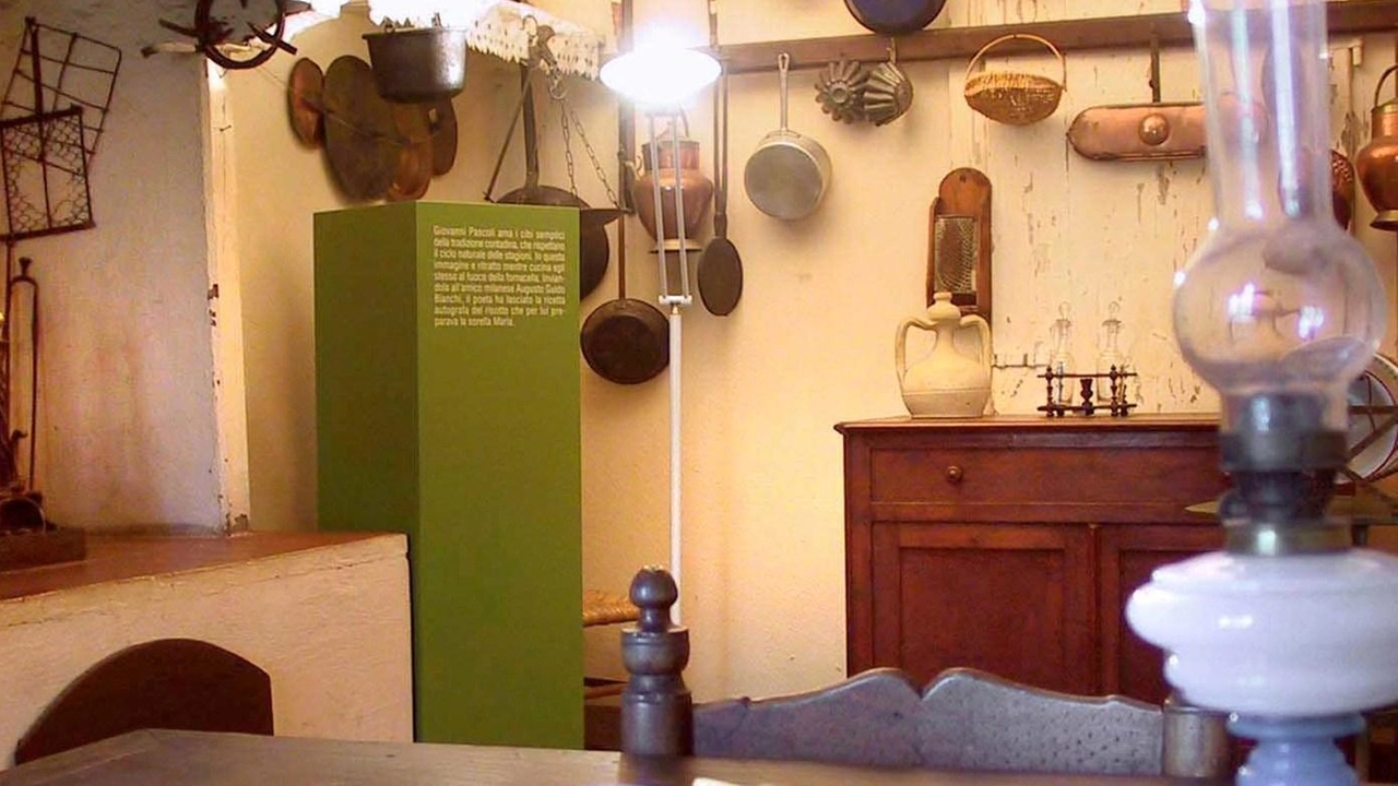 Un interno di Casa Pascoli (foto Borghesi) Un interno di Casa Pascoli (foto Borghesi)