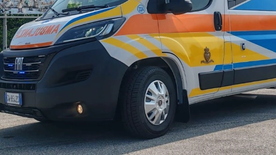 Un'ambulanza della Misericordia
