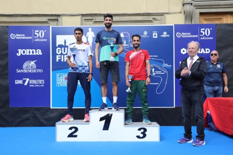 Guarda Firenze - I primi tre classificati tra gli uomini