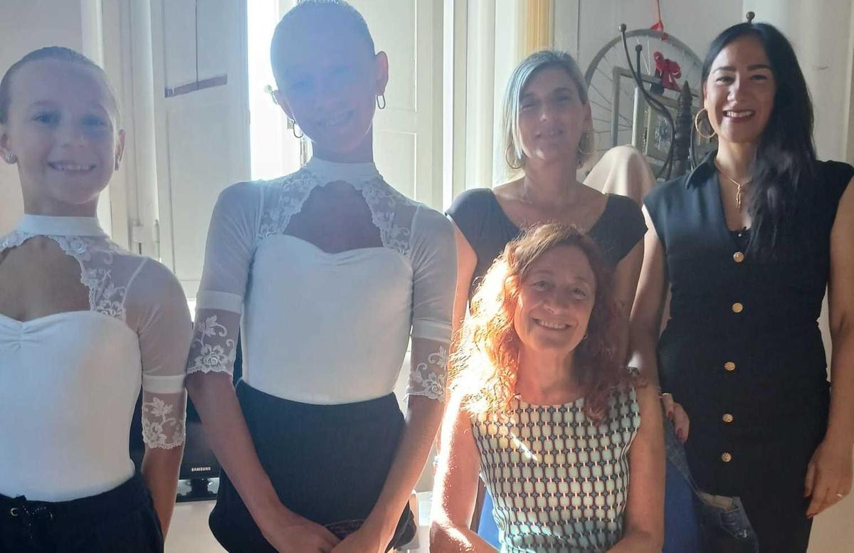 ll sogno della danza . Gioia e Viola in Accademia ll sogno della danza . Gioia e Viola in Accademia