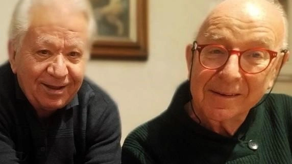 Da sinistra fratel Celestino Rapuano e fratel Alberto Castellani Da sinistra fratel Celestino Rapuano e fratel Alberto Castellani