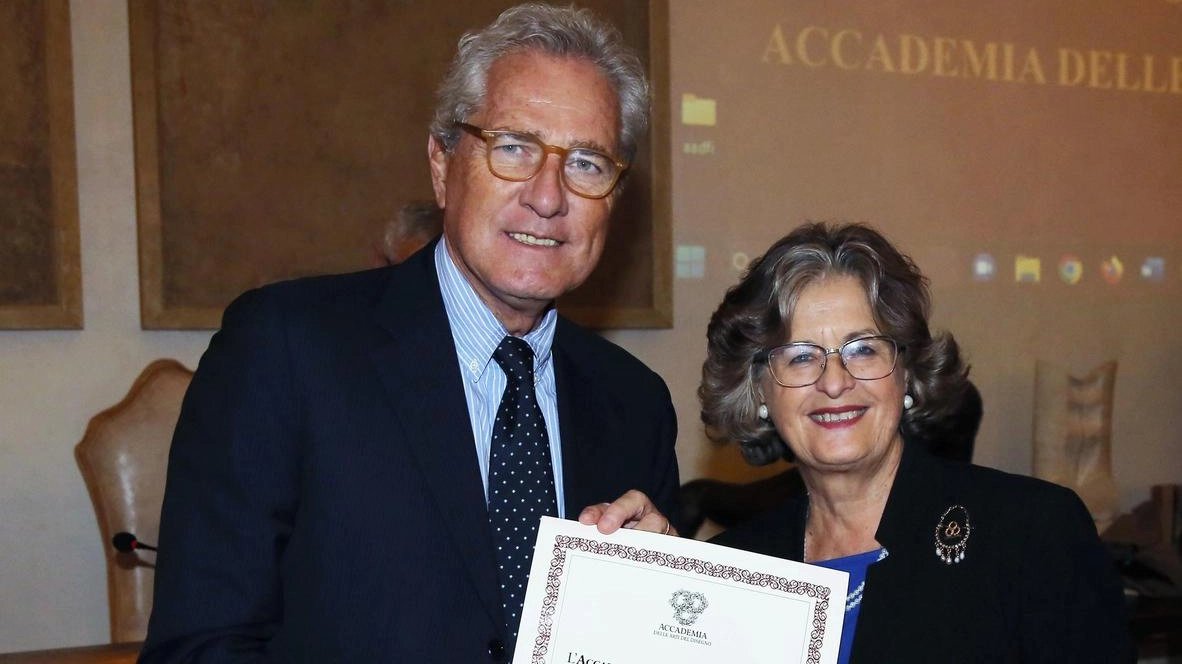 Francesco Rutelli insieme a Cristina Acidini all’Accademia delle Arti del disegno Francesco Rutelli insieme a Cristina Acidini all’Accademia delle Arti del disegno