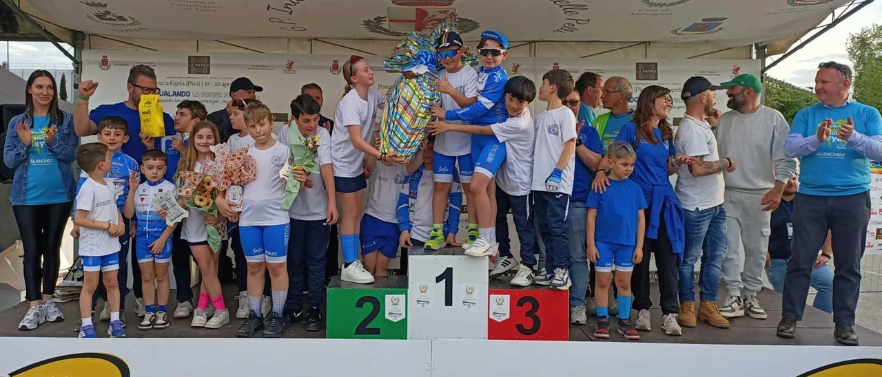 Unione Ciclistica Empolese domina la gara Pasqualando con i Giovanissimi