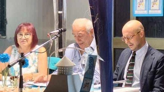 Da sinistra Giorgi, Brizi e Sgueo Da sinistra Giorgi, Brizi e Sgueo