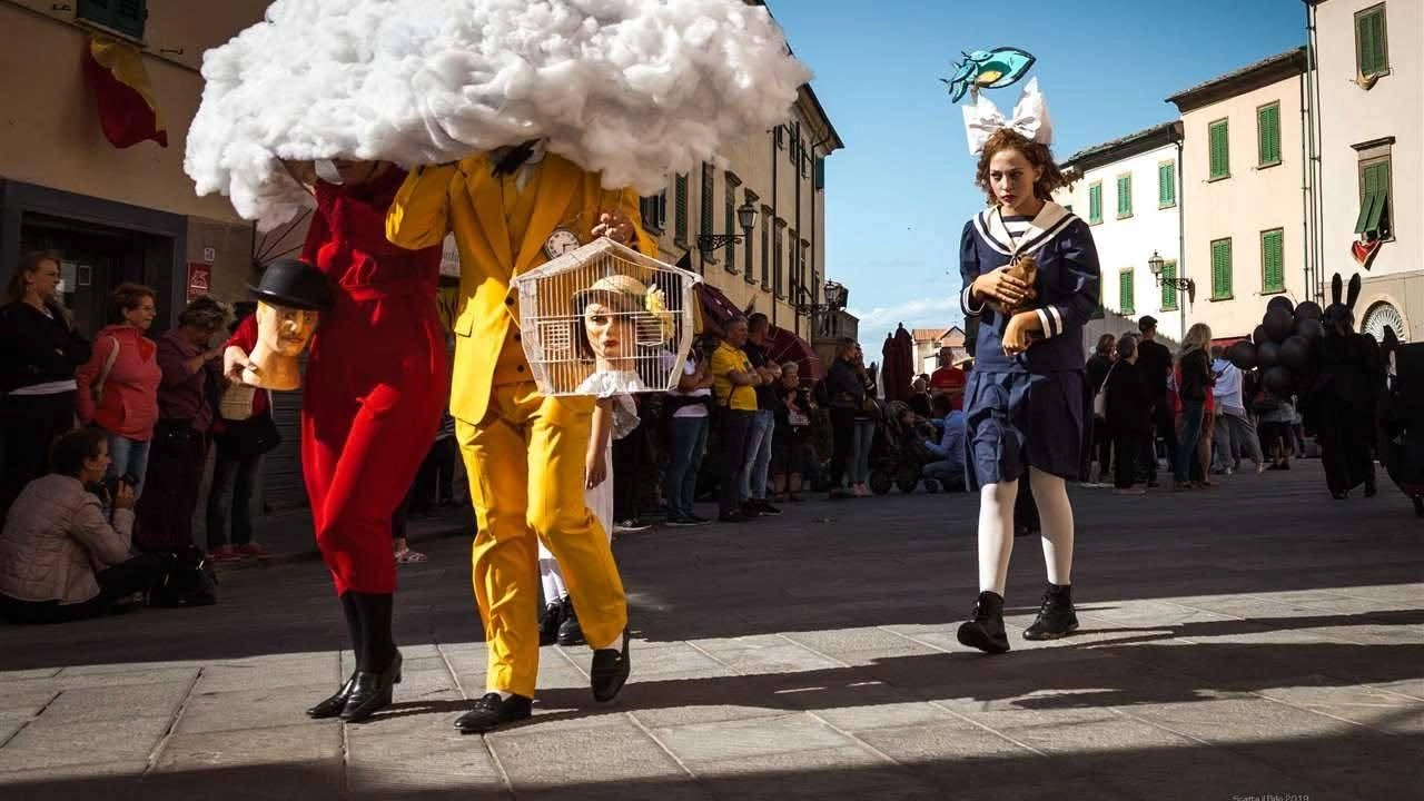 Una sfilata del Palio storico delle contrade di Pomarance che ora ha stretto un accordo con l’università di Firenze