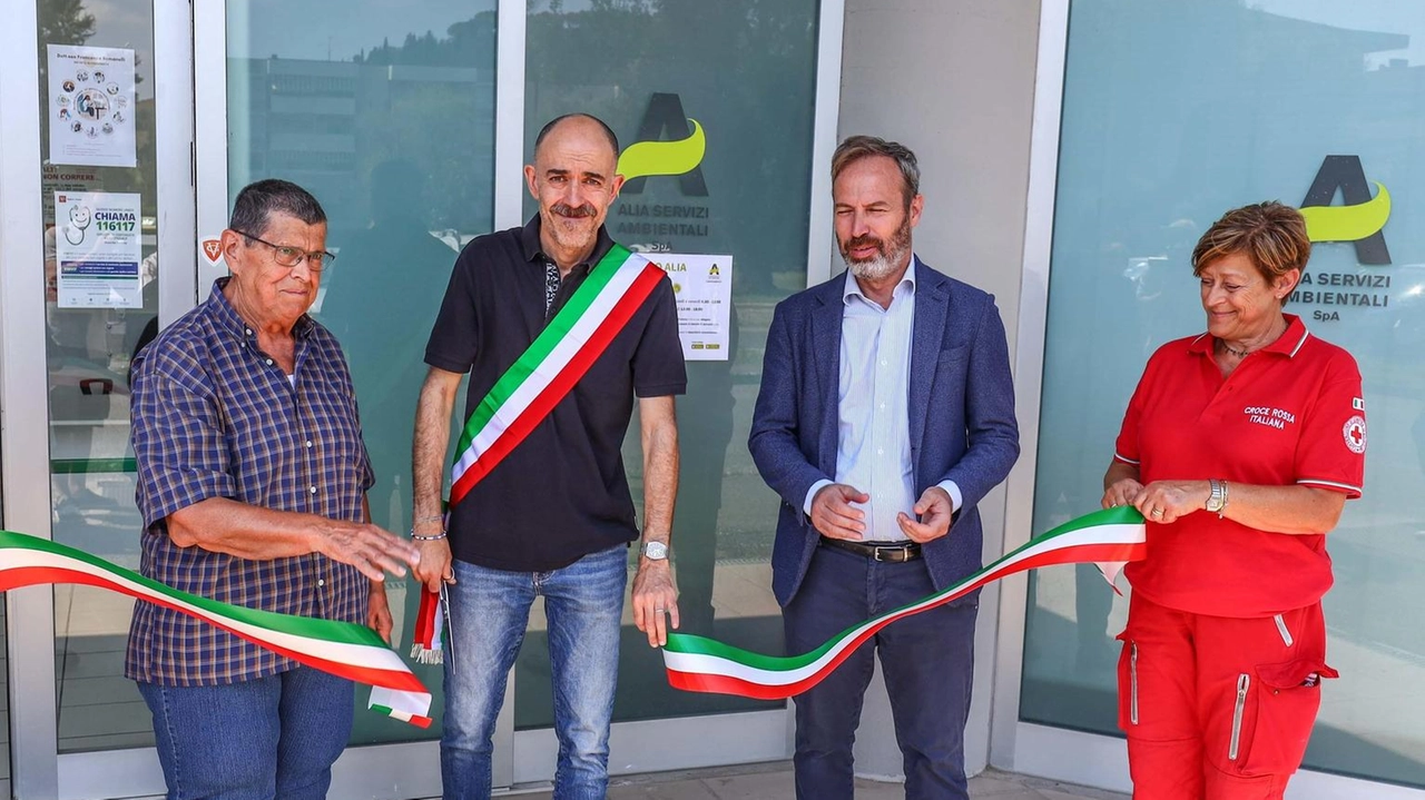 Il taglio del nastro (Gasperini/Germogli) Il taglio del nastro (Gasperini/Germogli)
