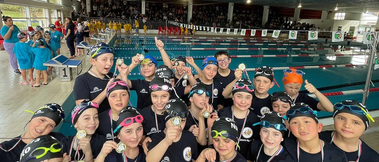 Due medaglie per la Chimera Nuoto nella finale regionale del settore preagonistico Propaganda