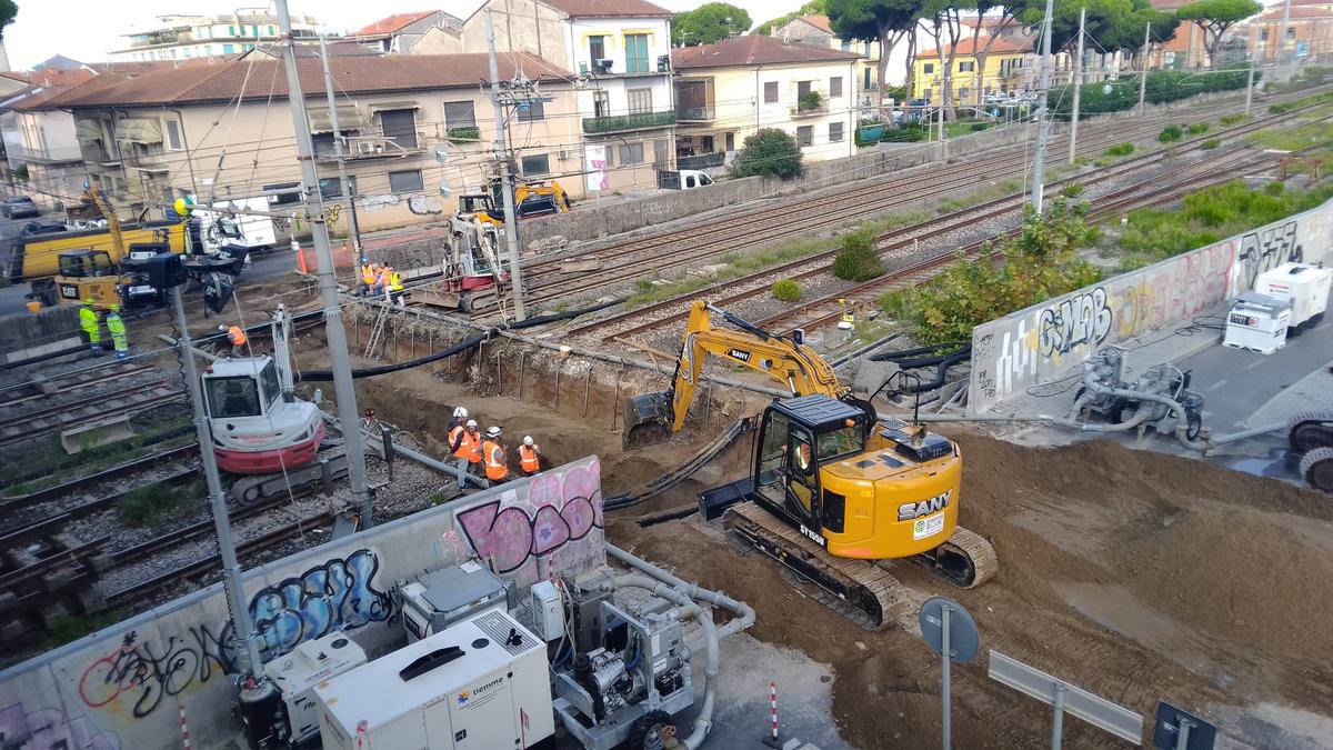 Il sottopasso ciclopedonale, investimento da 7 milioni. Più facile andare in centro a Viareggio Il sottopasso ciclopedonale, investimento da 7 milioni. Più facile andare in centro a Viareggio