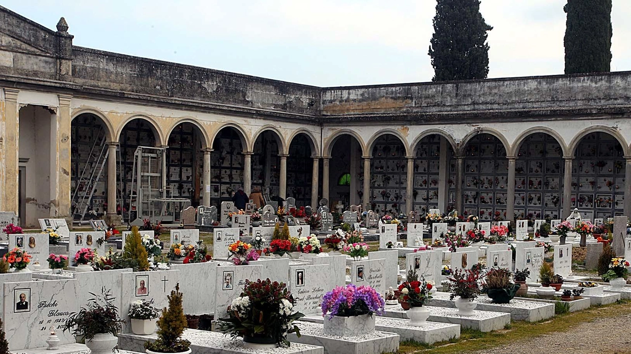 L’interno del cimitero della Rotta dove si è consumato il furto della borsa: «Non si può andare avanti così» L’interno del cimitero della Rotta dove si è consumato il furto della borsa: «Non si può andare avanti così»