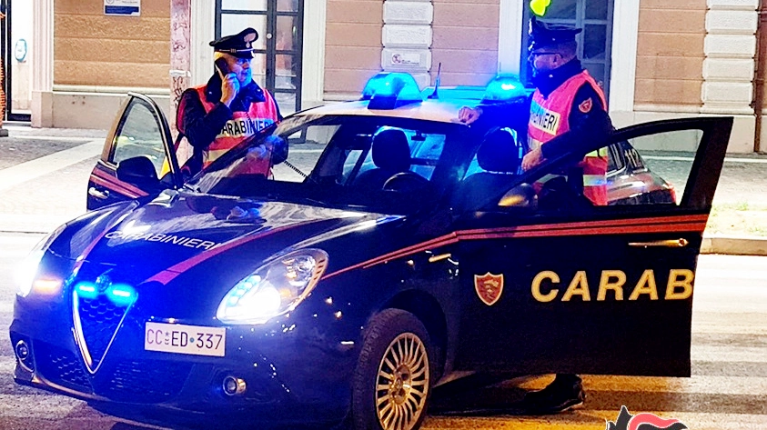 L'operazione dei carabineri L'operazione dei carabineri