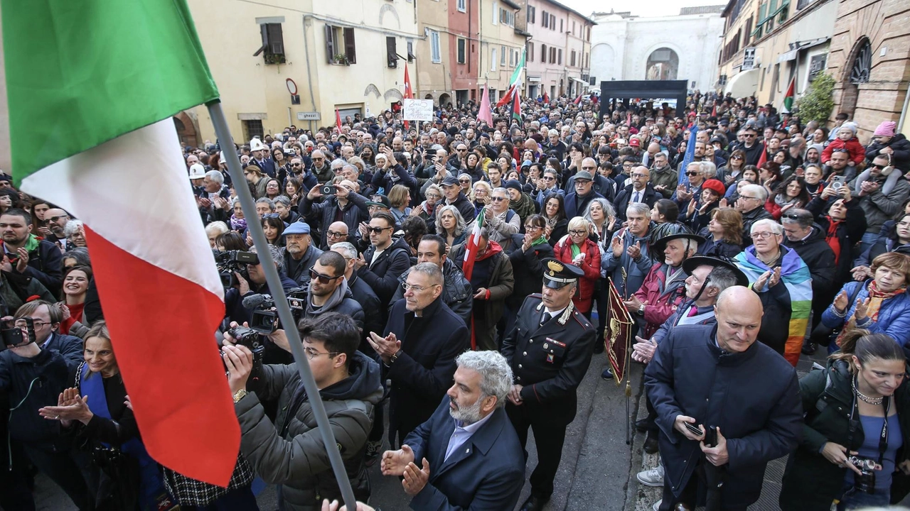 Le celebrazioni del XXV Aprile lo scorso anno in Borgo XX Giugno