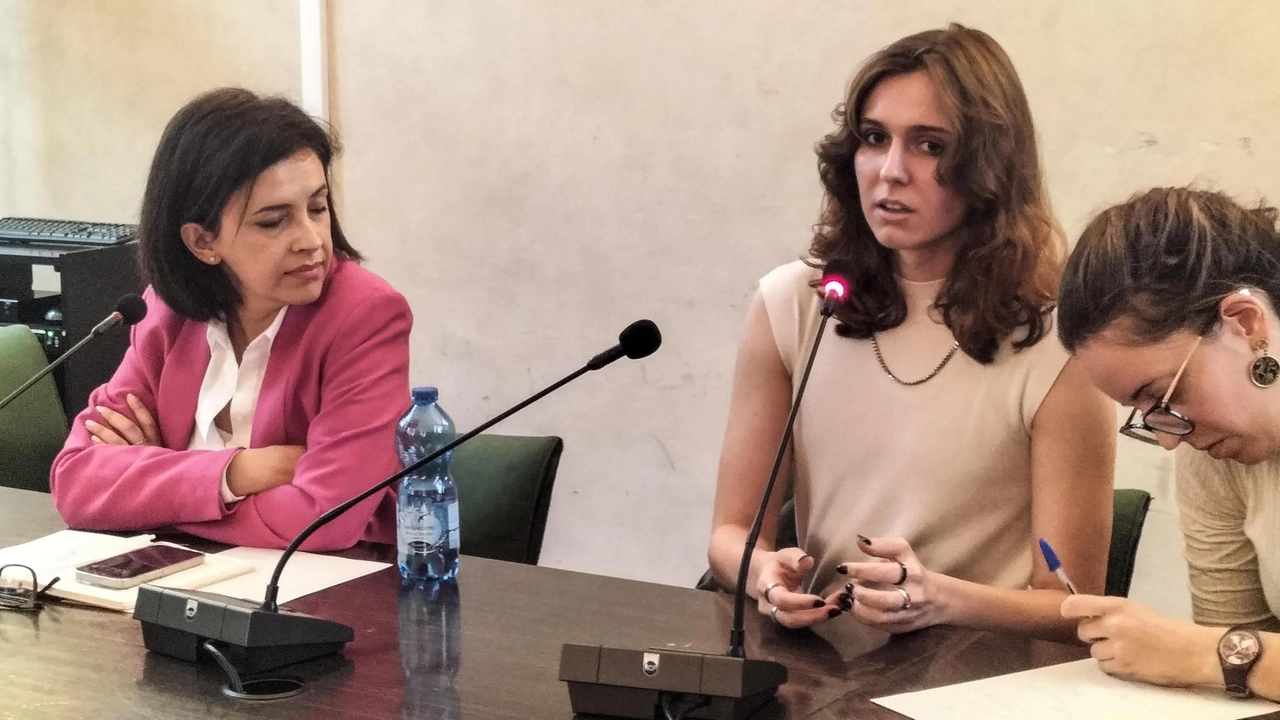 Luka Hein ieri in Sala Macconi Luka Hein ieri in Sala Macconi