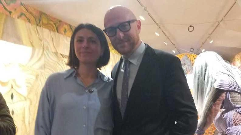 Sara Piccinini, direttrice della Collezione Maramotti, e Arturo Galansino, direttore di Palazzo Strozzi Sara Piccinini, direttrice della Collezione Maramotti, e Arturo Galansino, direttore di Palazzo Strozzi