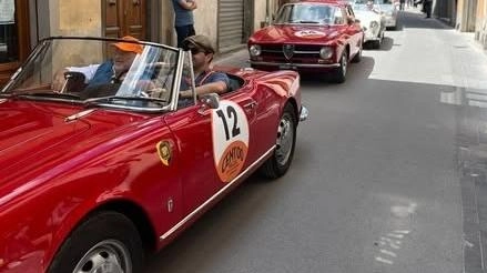 Un momento della prima edizione della 100 Miglia Città di San Miniato che è andata in scena lo scorso anno