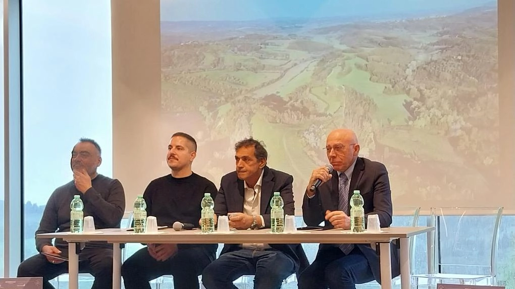 Un momento della presentazione del nuovo evento