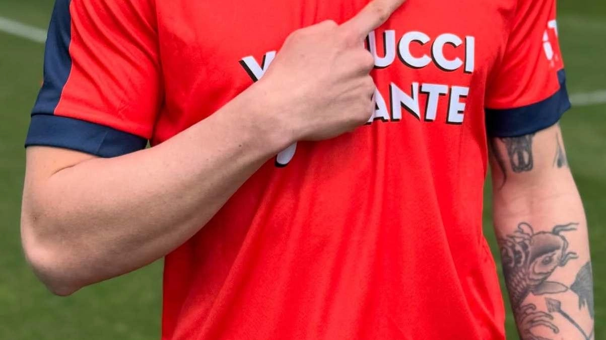 Tofanari in maglia Pistoiese e nell’ultima esperienza col Rimini