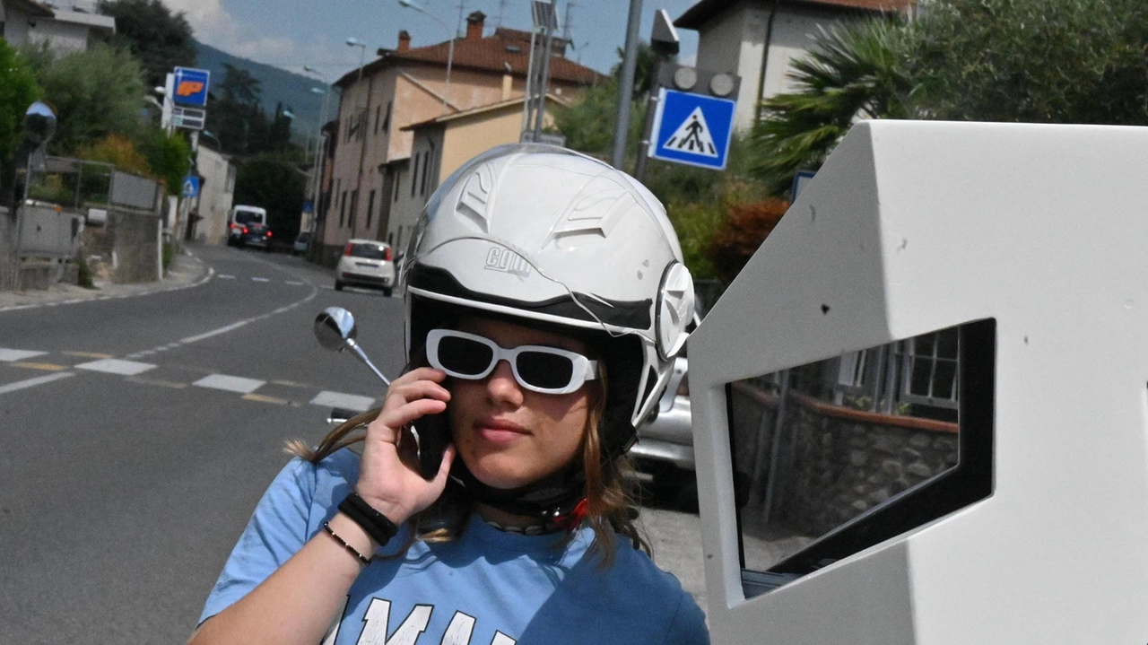 In foto, l’autovelox Pontenuovo da quale sono partite le multe