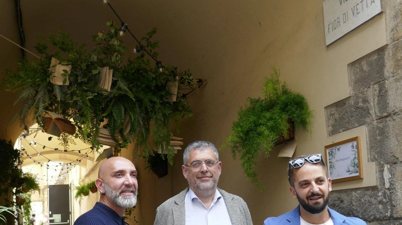 Vicolo Fior di Vetta è più verde (foto Attalmi) Vicolo Fior di Vetta è più verde (foto Attalmi)
