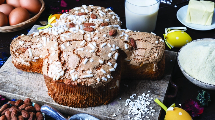 La Colomba è il simbolo della Santa Pasqua a tavola