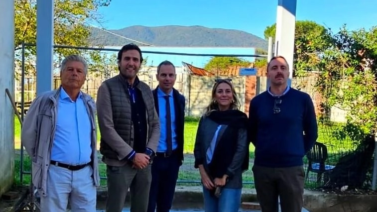 Un momento del sopralluogo di ieri mattina nella struttura di Pontetetto Un momento del sopralluogo di ieri mattina nella struttura di Pontetetto