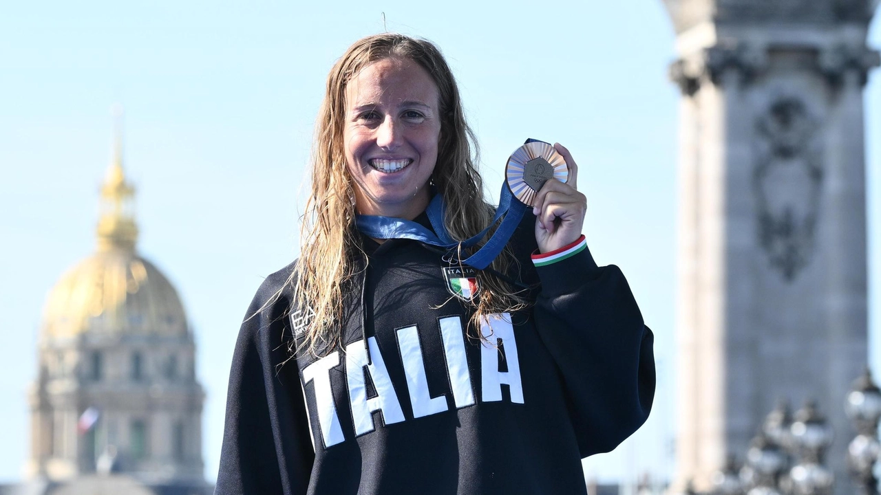 Ginevra Taddeucci ha vinto la medaglia di bronzo alle olimpiadi di Parigi nel nuoto Ginevra Taddeucci ha vinto la medaglia di bronzo alle olimpiadi di Parigi nel nuoto